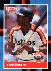 1988 Donruss Baseball Cards    286     Kevin Bass